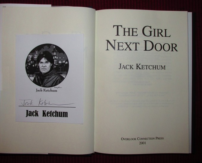 Girl Next Door w/Intro by Stephen King SIGNED