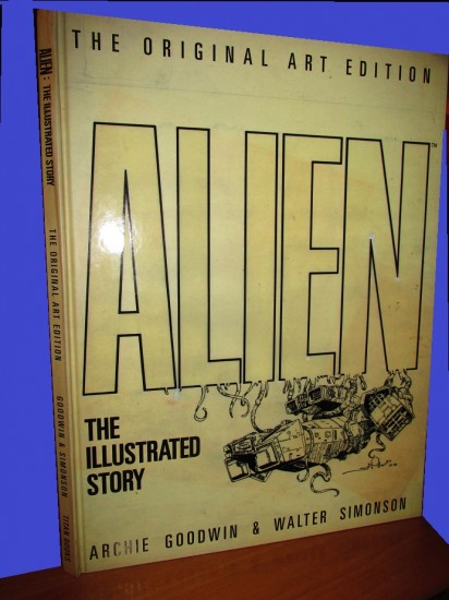 Alien Illustrated Artist Edition Signed Limited