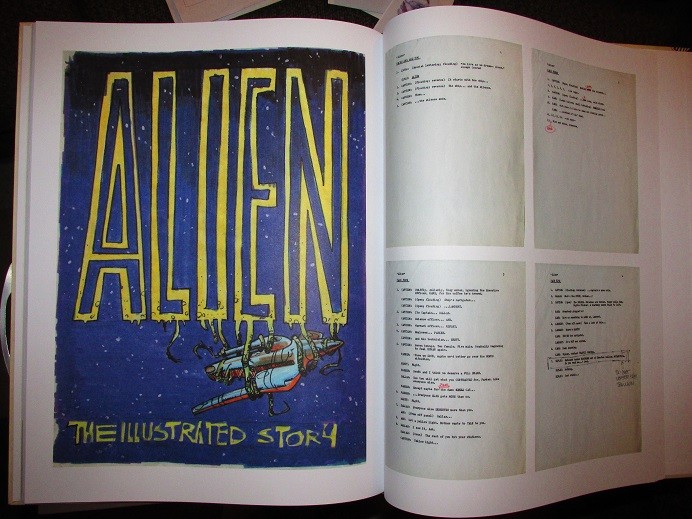 Alien Illustrated Artist Edition Signed Limited