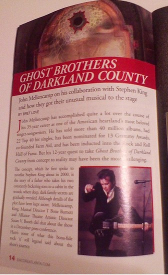 Ghost Brothers of Darkland County Program Book