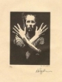 Man With Hands SIGNED