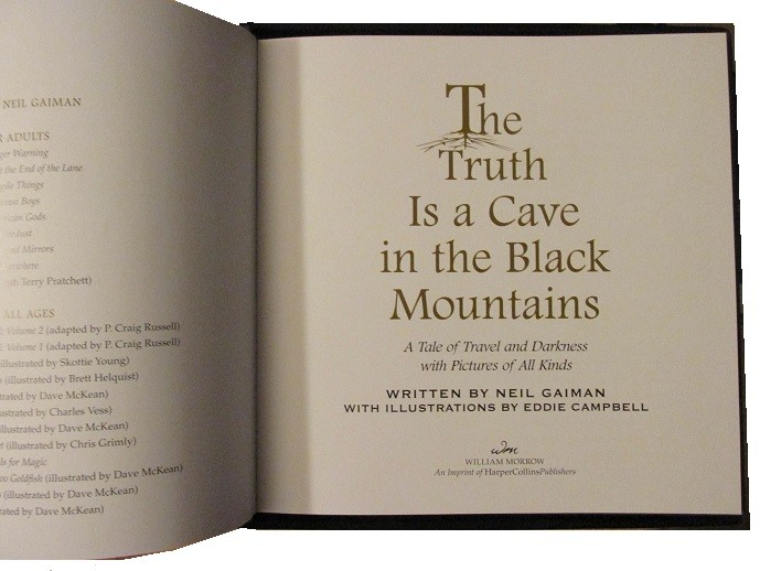 Truth Is a Cave in the Black Mountains LIMITED