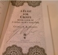 Feast For Crows FLAT SIGNED